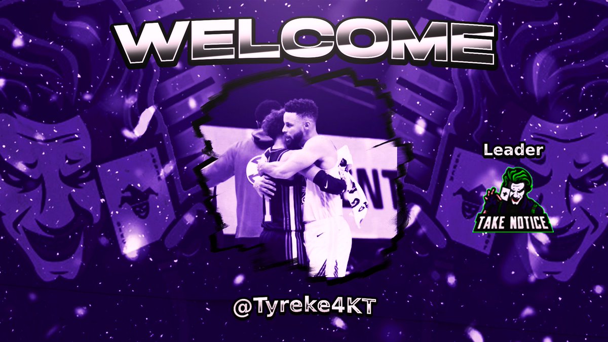 TakeNotice2K's tweet photo. Welcome @Tyreke4KT @lilshottajr @NajiThaDon to the Family ❗️🃏

#TNTakeover https://t.co/KzF5YIrDZl