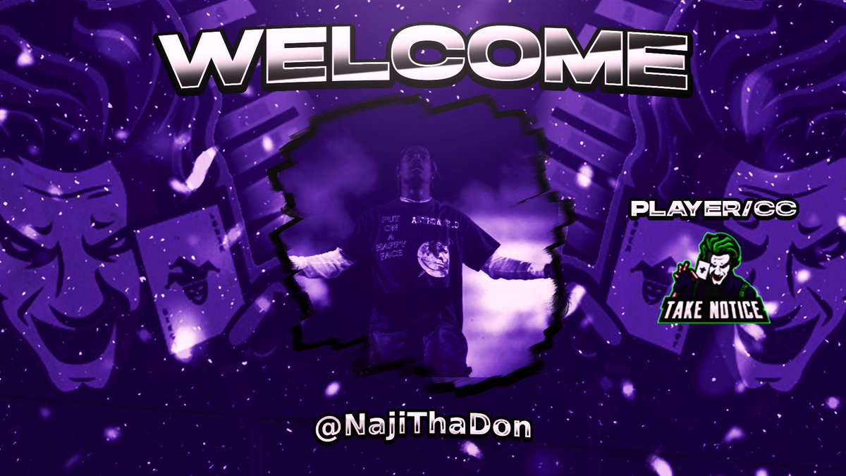 TakeNotice2K's tweet photo. Welcome @Tyreke4KT @lilshottajr @NajiThaDon to the Family ❗️🃏

#TNTakeover https://t.co/KzF5YIrDZl