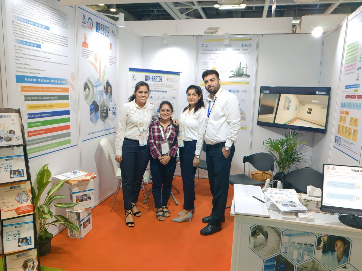 #LSSSDC <a href="/IPHEX/">Tümiyan</a>

On last day of conclave, some of reputed universities visited our stall and shown their interest for collaboration as part of NEP 2020.

The LSSSDC team successfully completed the conclave &amp; continue to make India as scientific capital of the World.

#LSSSDC Team