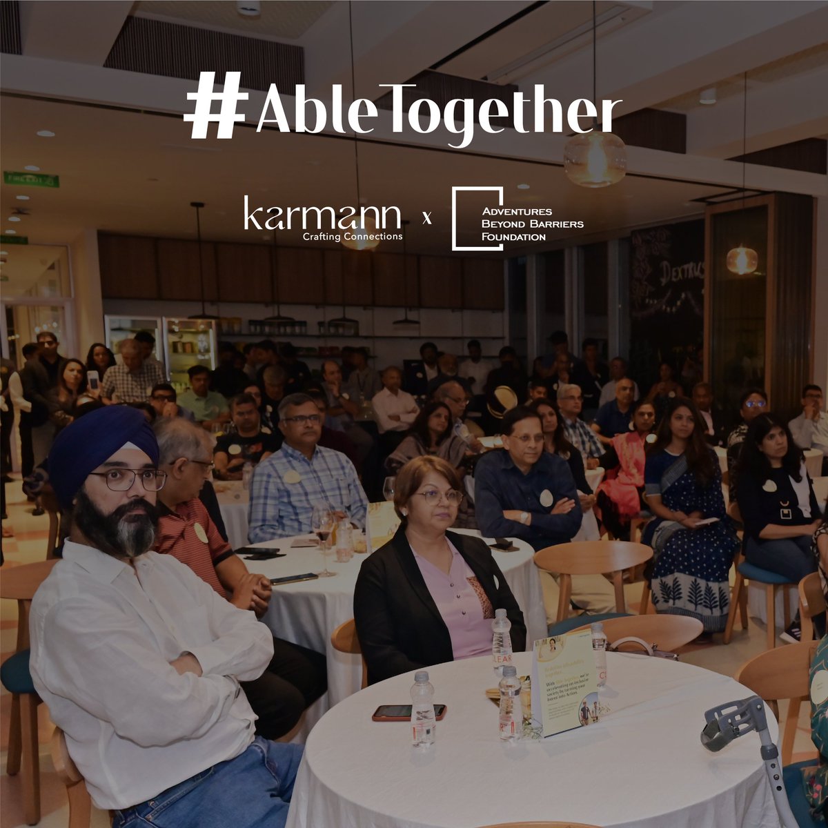 wearekarmann's tweet photo. An evening of conversations, opportunities and action
@wearekarmann X @AdventuresBB hosted an insightful session that aimed to explore new ways to bridge the gap between diversity and inclusion. https://t.co/IUFCc1JcnJ
