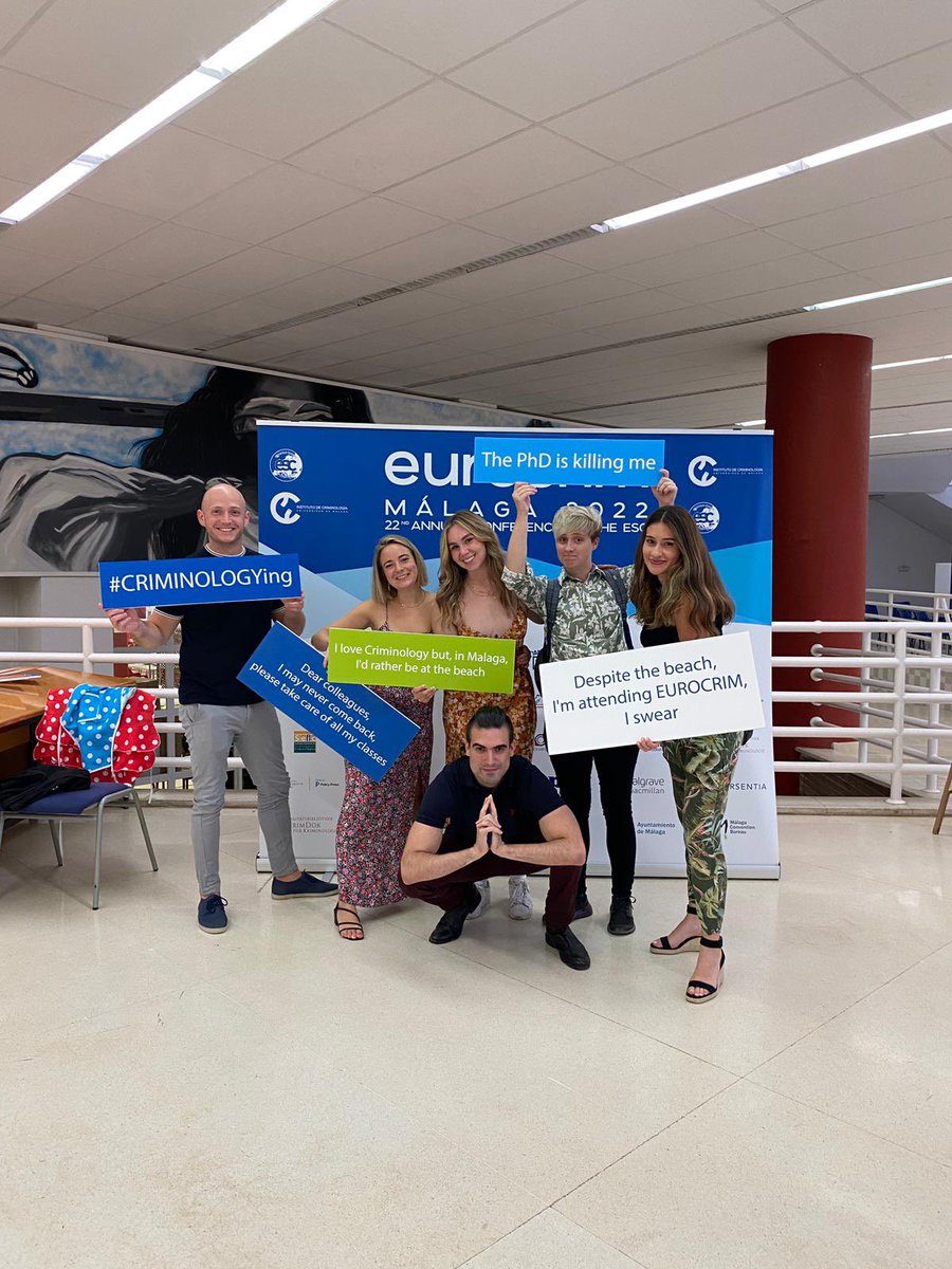 Soaking up more than sun at #EUROCRIM2022 ! Some really excellent presentations this week 🤓