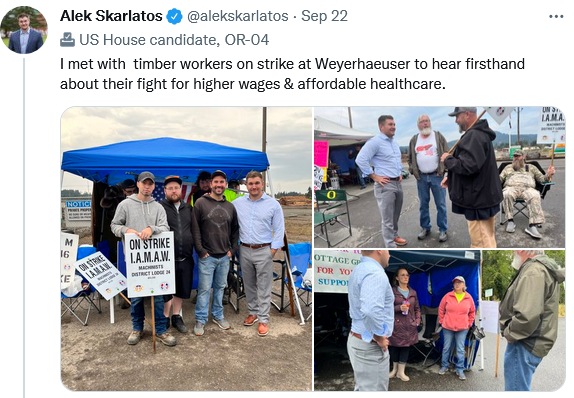 KrissyB007's tweet photo. Oregonians:
💥VOTE for ALEK SKARLATOS on NOV. 8th! 🇺🇸 💥
#GoREDStateByState 🇺🇸
More Info: https://t.co/kBGQu6rM52
Retweet to spread the word‼️
#OR04 #AlekSkarlatos 🇺🇲 #TurnOregonRed #ALEK2022 #AlekForORCongress @EliseStefanik @KevinMcCarthyTV @alekskarlatos https://t.co/OJr0xWujbv