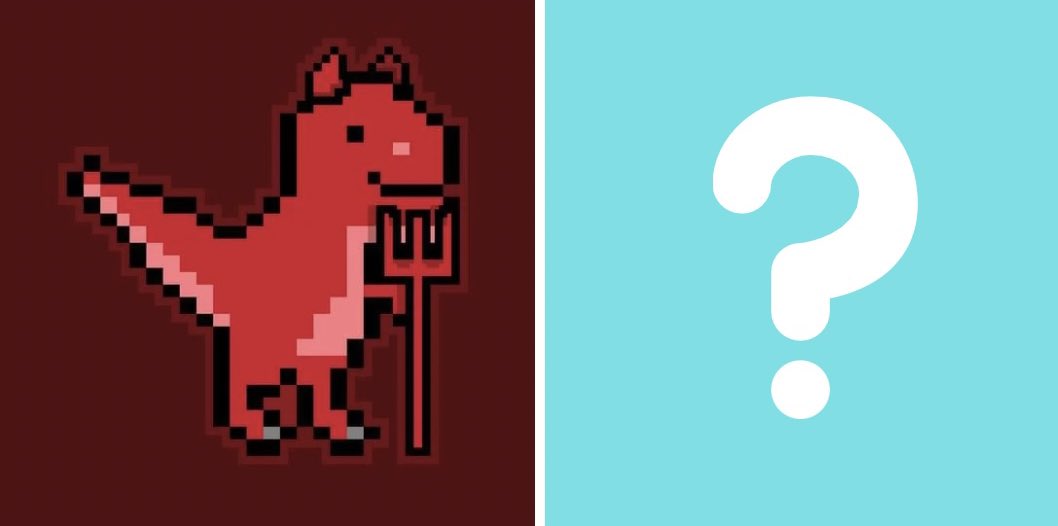 Can anyone guess what Devil Dino’s alter ego is going to be? 

🦖😈❓

#NFT #NFTdrop #pixelart