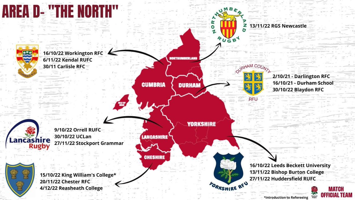 Yorkshire Match Officials Academy (@yorksrefacademy) on Twitter photo 🚨 ASPIRATIONS OF PRO RUGBY🚨
Ever considered how officiating can open doors into National and International rugby?
The <a href="/YorksRefAcademy/">Yorkshire Match Officials Academy</a> & it’s partner Societies can help you realise that goal.
📬 DM for more info
👇🏽 Book via the link below
gms.rfu.com/GMS/coursefind… 🚨 ASPIRATIONS OF PRO RUGBY🚨
Ever considered how officiating can open doors into National and International rugby?
The <a href="/YorksRefAcademy/">Yorkshire Match Officials Academy</a> & it’s partner Societies can help you realise that goal.
📬 DM for more info
👇🏽 Book via the link below
gms.rfu.com/GMS/coursefind…