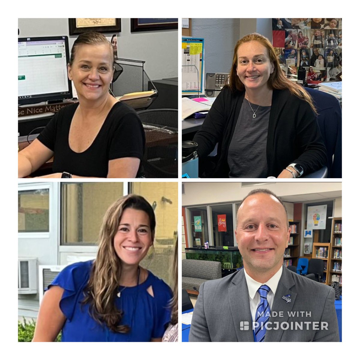Happy National Principals Month to Elwood’s incredible school principals. Thank you for your leadership and dedication to our students, staff and community. <a href="/DeniseMToscano/">Harley Avenue</a> <a href="/elissatoubin/">Elissa Toubin Millan</a> @ElwoodMiddle <a href="/MrMac_JGHS/">Corey McNamara</a>