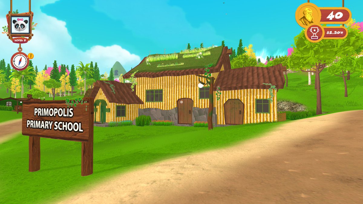 Primasia1's tweet photo. Primopolis Primary School. A place to learn academic and life skills. Head Teacher (Ella Elephant) will always be at hand to guide you. #screenshotsaturday #indiedev #indiegame #indiegamedev #indiegames #gamedev #gameplay #gaming #games #primasia https://t.co/odoc9FbP7r