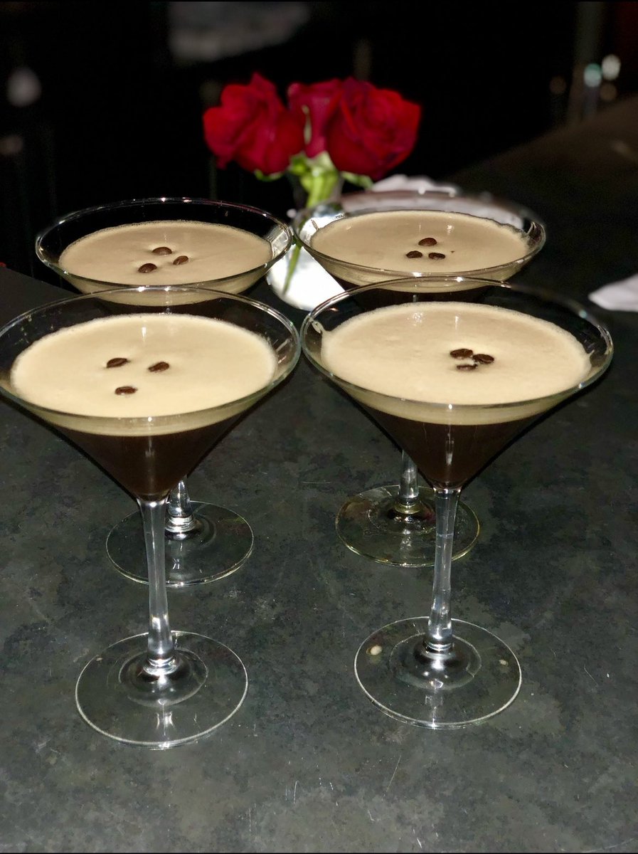 TitosDuane's tweet photo. Happy #InternationalCoffeeDay ☕️ 
I’ll take mine in a @TitosVodka  #EspressoMartini #TeamTitos 🍸🧡😎 https://t.co/NmYOVNJ7y6