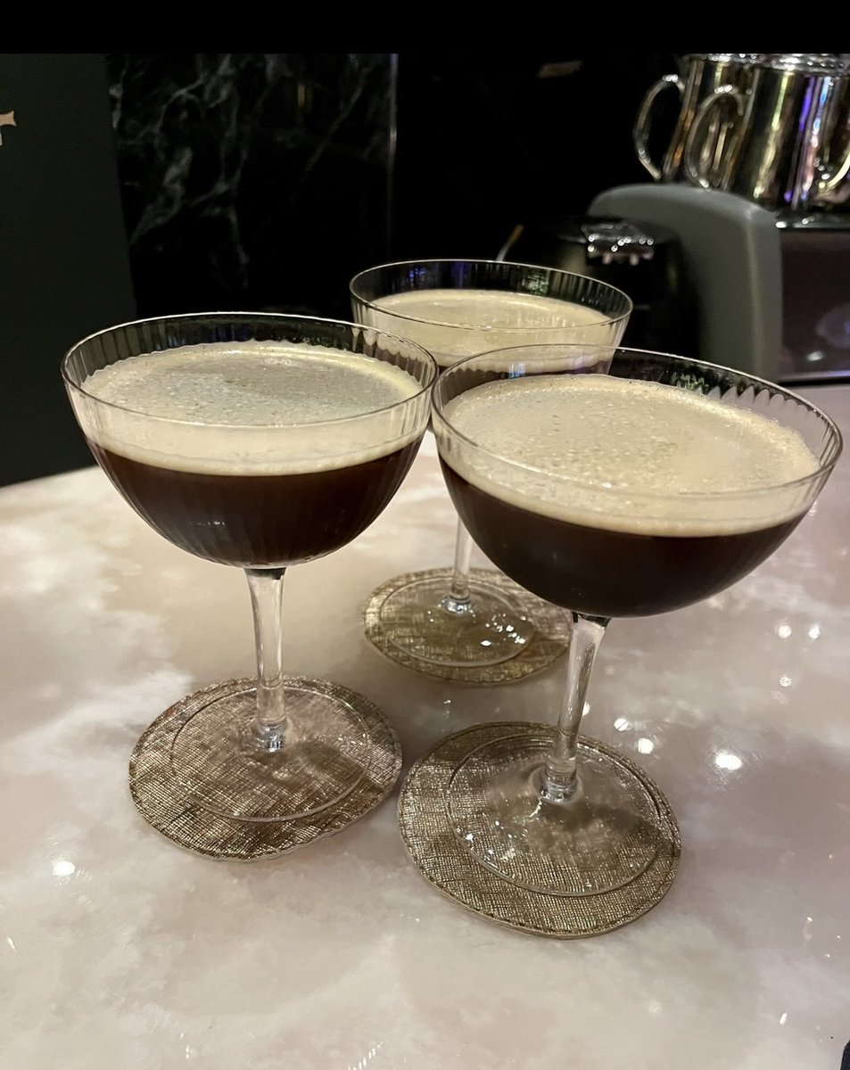 TitosDuane's tweet photo. Happy #InternationalCoffeeDay ☕️ 
I’ll take mine in a @TitosVodka  #EspressoMartini #TeamTitos 🍸🧡😎 https://t.co/NmYOVNJ7y6