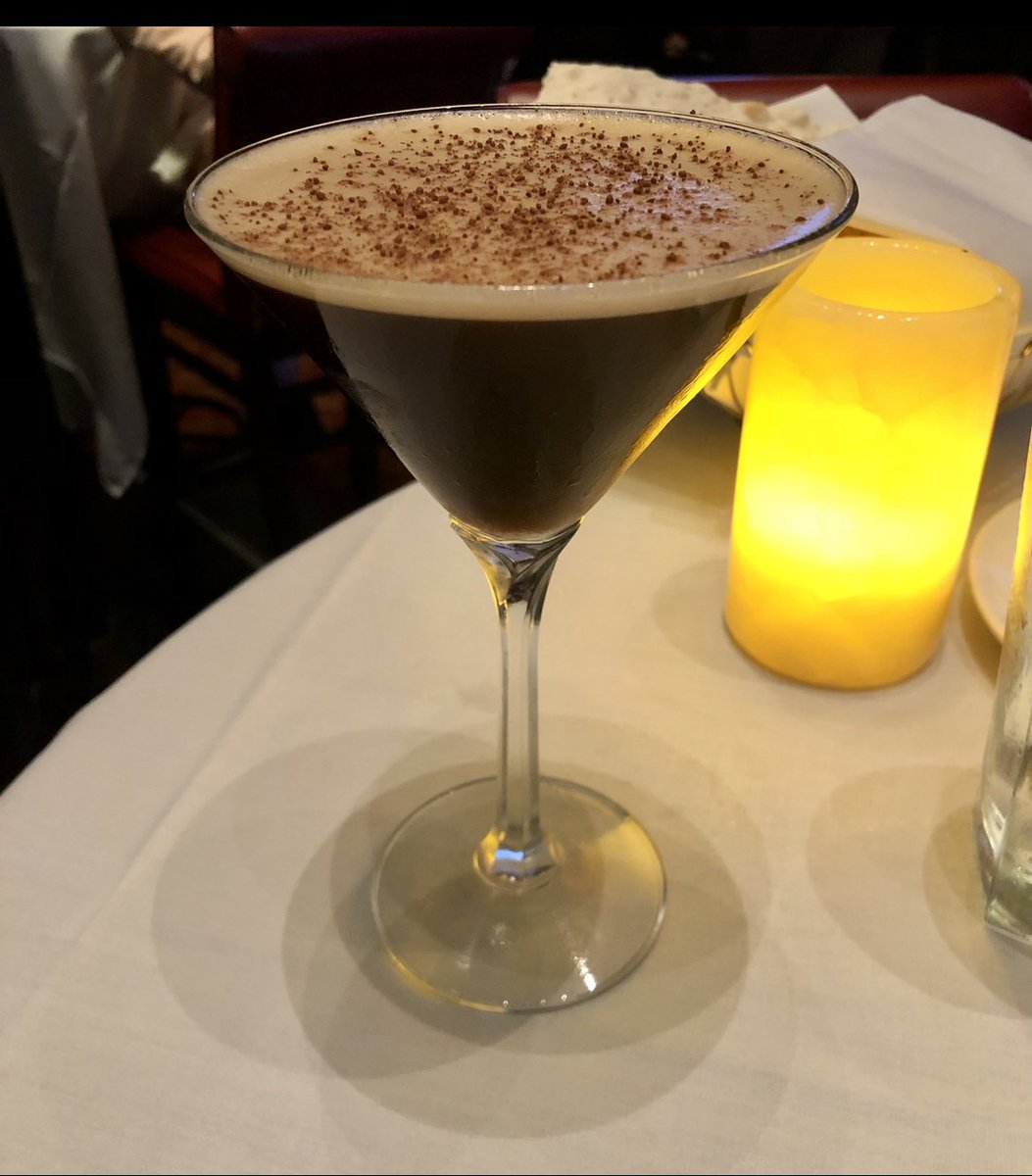 TitosDuane's tweet photo. Happy #InternationalCoffeeDay ☕️ 
I’ll take mine in a @TitosVodka  #EspressoMartini #TeamTitos 🍸🧡😎 https://t.co/NmYOVNJ7y6