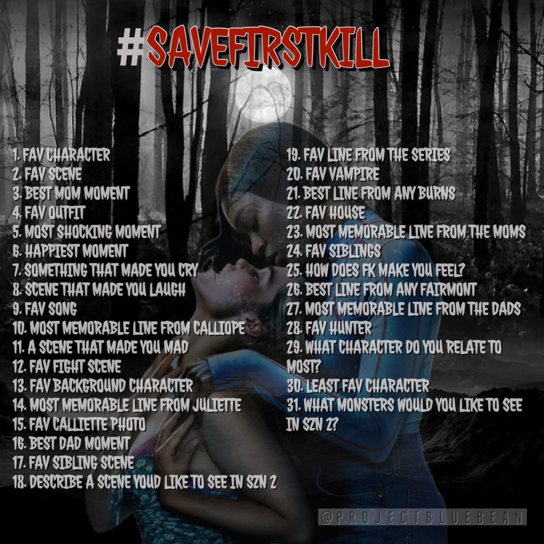 projectbluebean's tweet photo. HAPPY SPOOKY SZN! π©ΈβοΈπLetβs have some fun this month! #SaveFirstKill #Scaturday https://t.co/35N85wYbkO