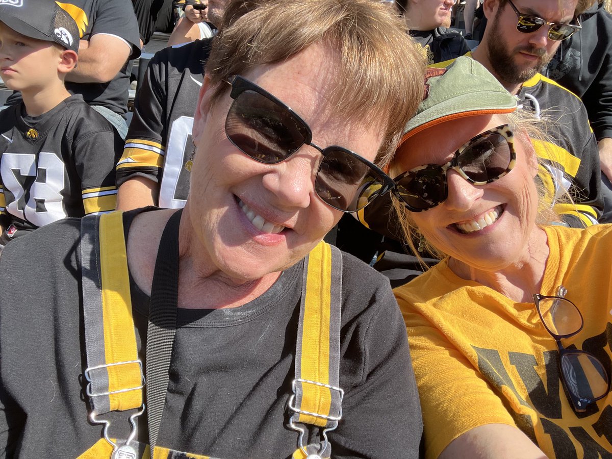 Hawks by a million! Let’s have a day!! #FightforIowa