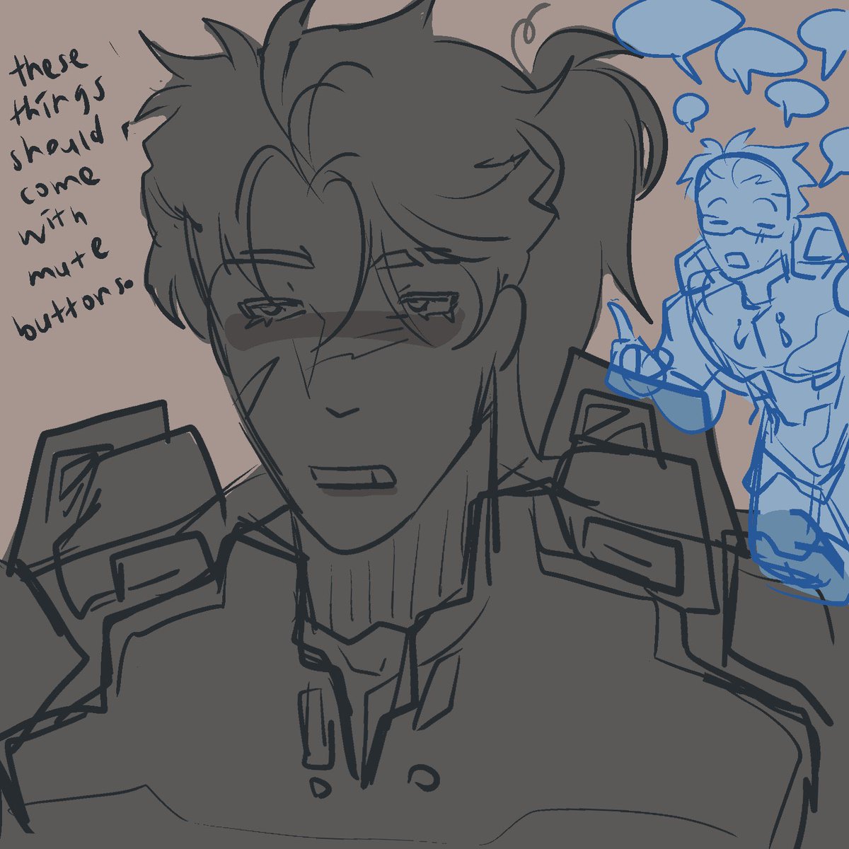 stokercore's tweet photo. RVB au where tex gets church as her ai 
#rvb #redvsblue https://t.co/fqMpUEtKJQ
