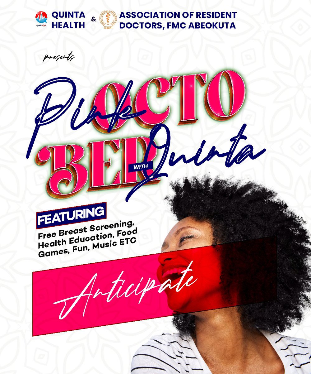 quintahealth's tweet photo. Ladies are you ready?!

We are going to have maximum fun in Abeokuta!!!! 

Watch out for the details!!!! https://t.co/WAa2DELdZM