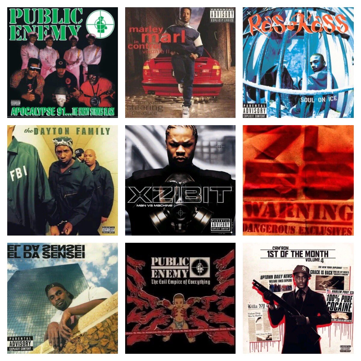 These nine albums/mixtapes celebrate their anniversaries today 🎙🎙🔥🔥 #hiphop #albums ✨✨