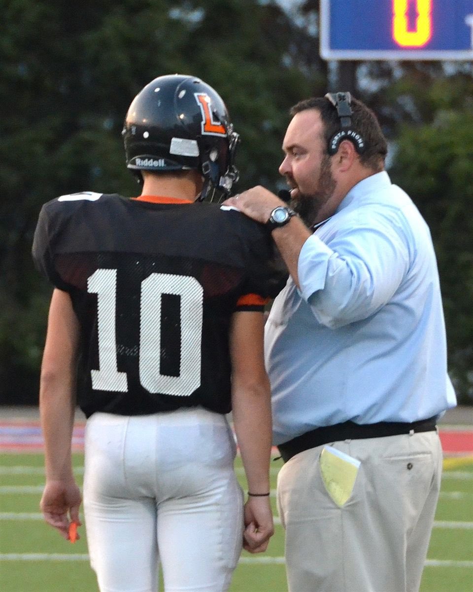 linslyschool's tweet photo. Please join the Linsly community in congratulating Linsly Football Head Coach B.J. Depew on his 100th win last night! 🧡🖤🏈@LinslyAthletics @LinslyFootball  #linsly #linslyfootball #100wins https://t.co/xbkwXabJ35