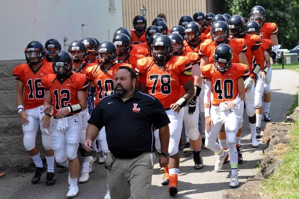 linslyschool's tweet photo. Please join the Linsly community in congratulating Linsly Football Head Coach B.J. Depew on his 100th win last night! 🧡🖤🏈@LinslyAthletics @LinslyFootball  #linsly #linslyfootball #100wins https://t.co/xbkwXabJ35
