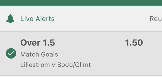 #8BInplay

Norway 🇳🇴 

2u

Hit ❤️ if you’re tailing

#Betting #FreeTips #GamblingTwitter #Inplay