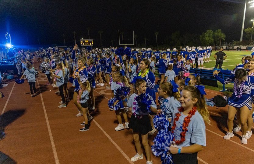 tritonprincipal's tweet photo. Friday Nights Lights! Community Night 2022! Dolphins win 35-7! Photo credit Alan Gibby.
#connectandinspire @dhhs_athletics @FootballDHHS @CapoUnified https://t.co/By5cL7PlY5