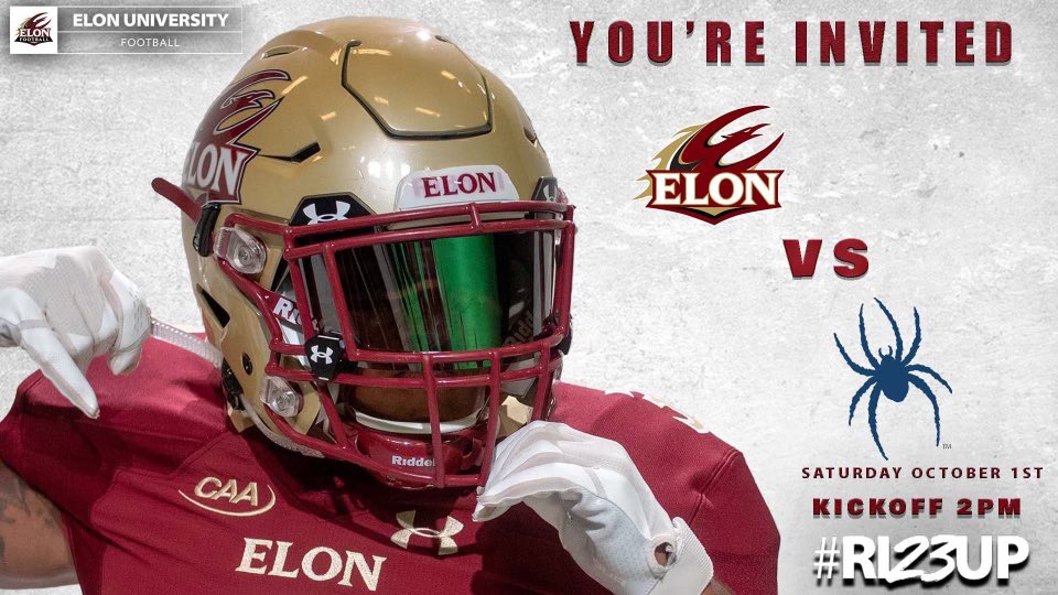 hijenn1's tweet photo. GAMEDAY! Show ‘em who you are Brog! Honored to be invited! Let’s go Phoenix! @young_brog7 @ElonFootball @Coach_D_Folmar @Coach___E @CappsHal https://t.co/ex14qF5B7k