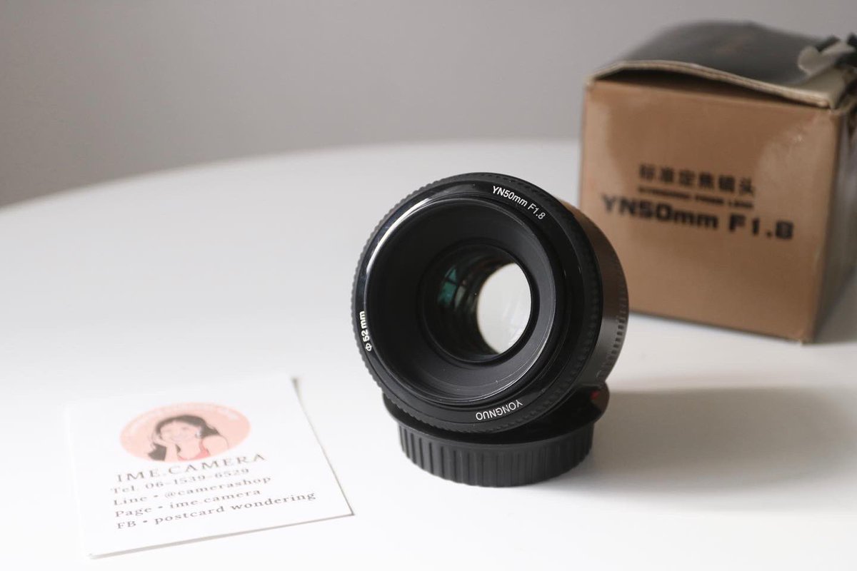 camerashop_th's tweet photo. YN 50mm f1.8 for #Canon
สภาพทั่วไป 8/10 เลนส์มีฝุ่น มีรอยขนแมวเล็กน้อย
ใช้งานปกติ
อุปกรณ์ที่ได้รับ
-กล่อง-เลนส์-ฝาปิดท้ายเลนส์
฿1190
#imecamera #เลนส์มือสอง #รับซื้อกล้อง #ร้านขายกล้องมือสอง #กล้องมือสอง #ขายเลนส์ #ขายกล้อง https://t.co/ESwhkuyQt3