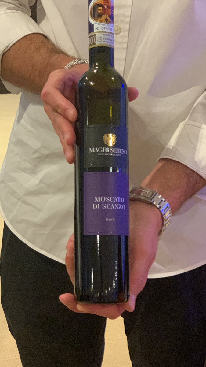 truthnwine's tweet photo. Magri Sereno Moscato D’Scanzo, red sweet Moscato, good with Gorgonzola or even chocolate. 2017, 55Euros. #wmc22 https://t.co/WhiHeU1Tnq