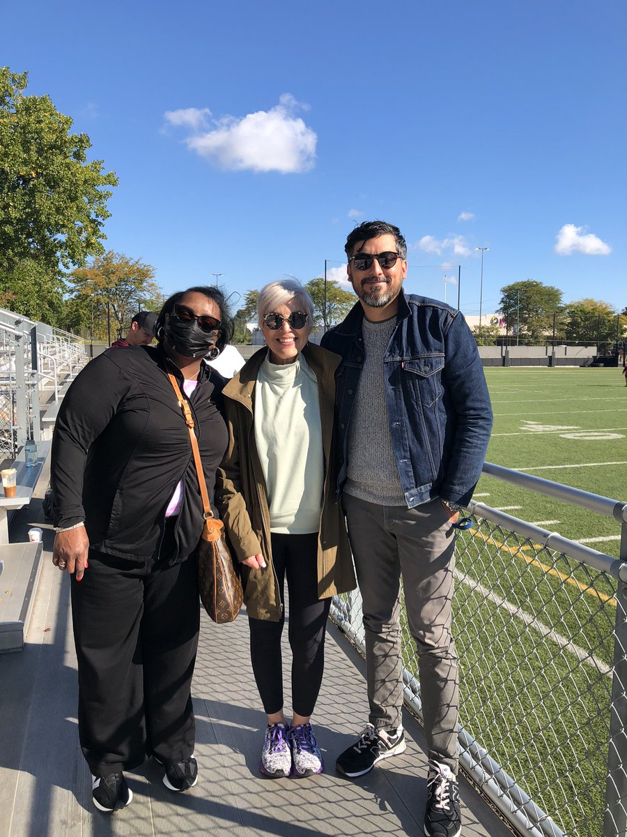 Catching our defending city champs girls flag football team competing for the conference championship this morning! Go Bobcats! <a href="/boycphs/">Back of the Yards CP</a> @patriciabrekke