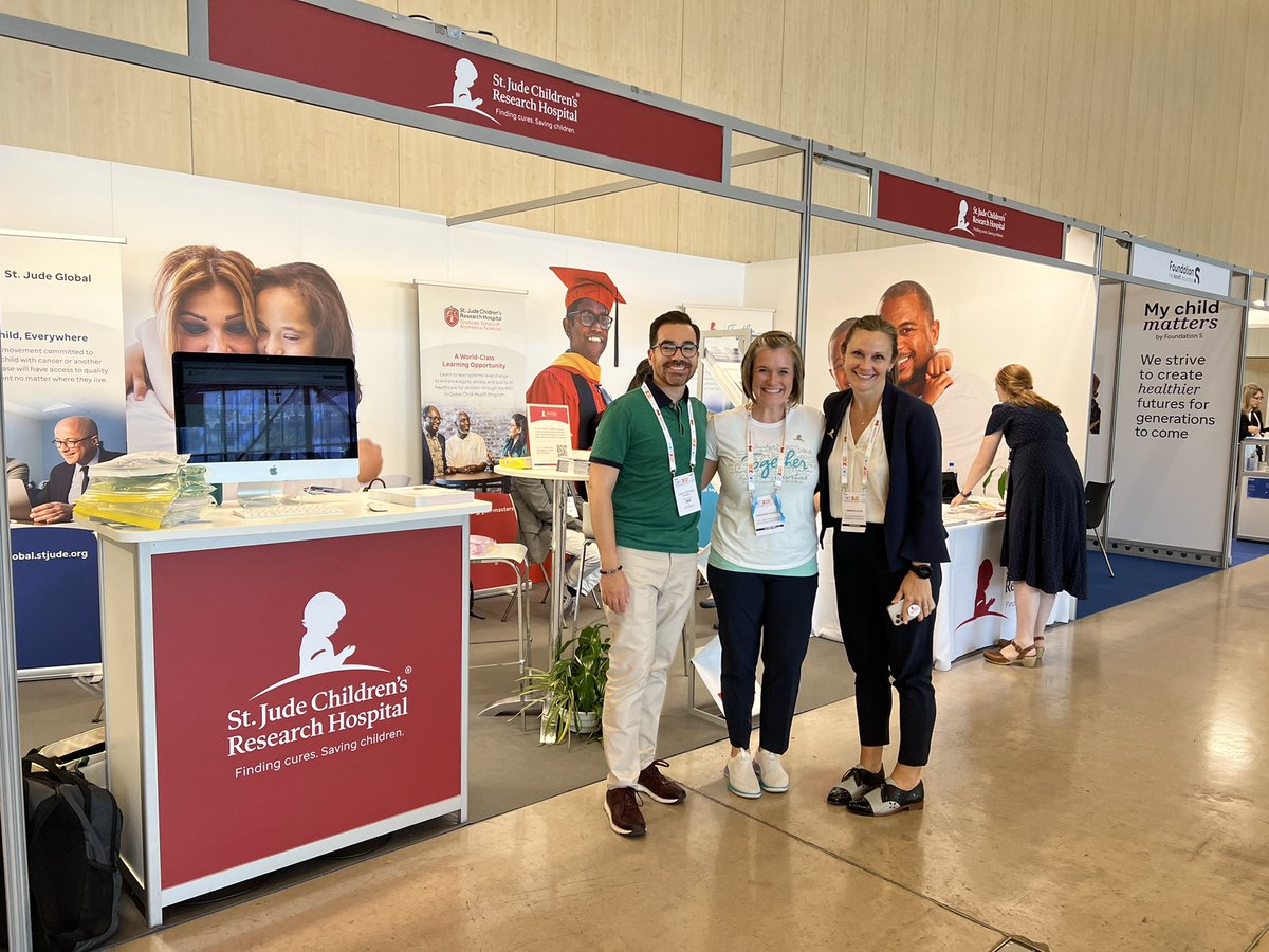 And that’s a wrap for the #TogetherByStJude team at #SIOP2022. We look forward to next year’s conference! And don’t forget to visit us at together.stjude.org to find multilingual patient and family education resources. #MySIOP #SIOPambassador