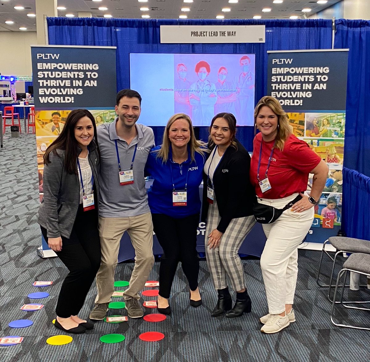 andreaholzwarth's tweet photo. The @PLTWorg California team is excited &amp; ready to share TK-12 career learning opportunities at #CASTEAM22! #PLTW https://t.co/zcT81EHOa5
