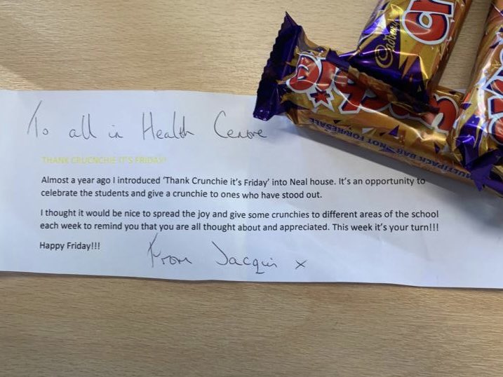 What an amazingly thoughtful surprise we received from @Neal_House!  Thank you!