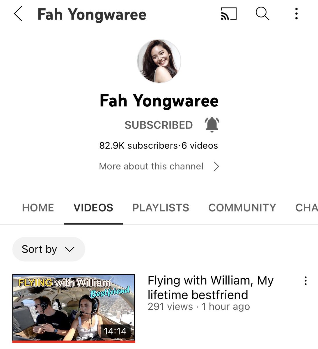 fahyongwareeph's tweet photo. Fah’s New Vlog is now up on her Youtube Channel !!!

https://t.co/CzCOgDdi9T

#fahyongwaree | @Yongwareefah https://t.co/YiKPrcfZ7E