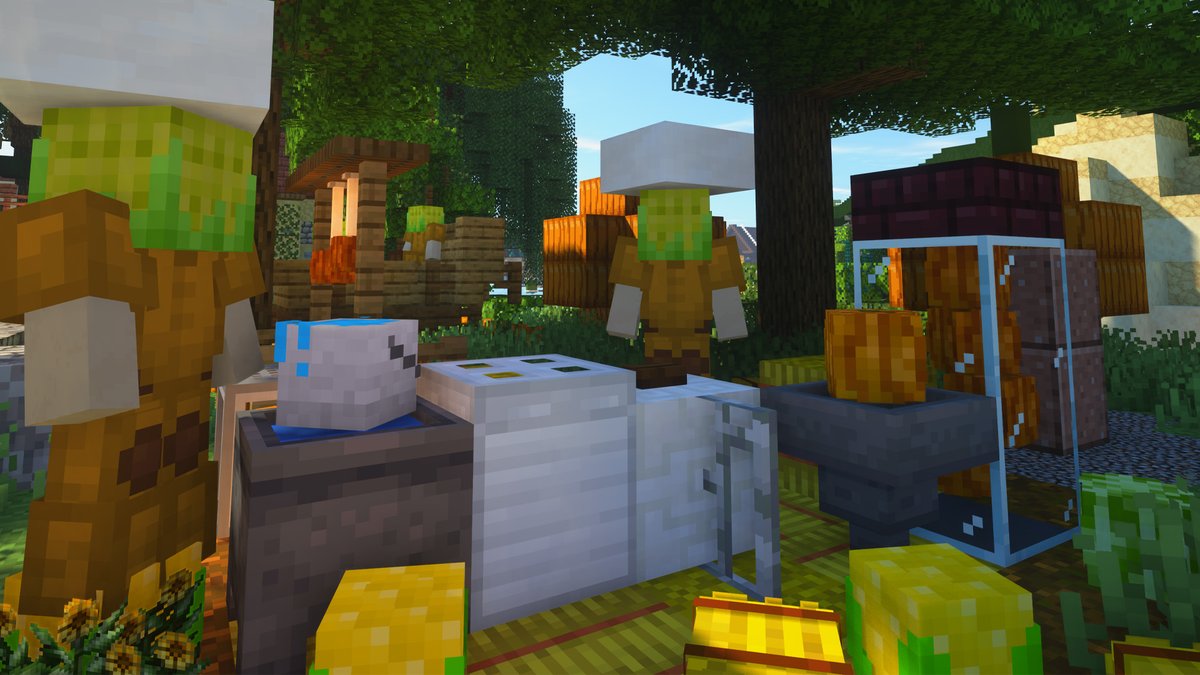 EPMResortFR's tweet photo. Ça y est ! 🙌 #Halloween a commencé sur @EP_Minecraft ! 👻 Savez-vous combien de citrouilles décorent notre serveur ? 🎃 #Minecraft #EPatHome https://t.co/hV1KrNN2Vw