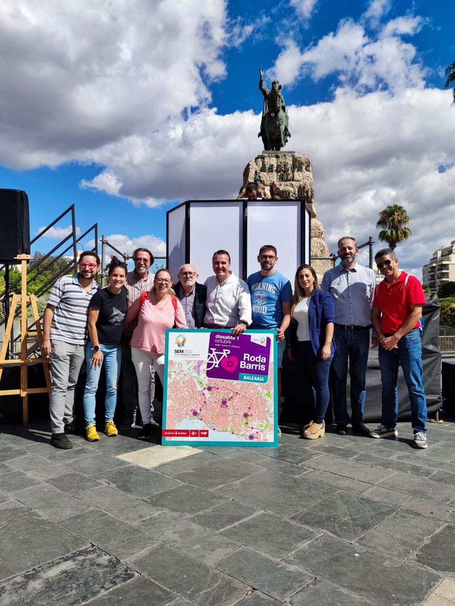 xiscod's tweet photo. Més de 250 persones han participat avui matí del #RodaBarris‼️
🪩Hem pogut gaudir d’un mati de luxe, de música i bon ambient grácies a @DjJuanCampos i amb el sorteig de premis, cortesia de @EMT_Palma i @Balearia!🛳
Moltissimes gràcies a tots i enhorabona, premiades i premiats‼️ https://t.co/iOP2zyr3vD