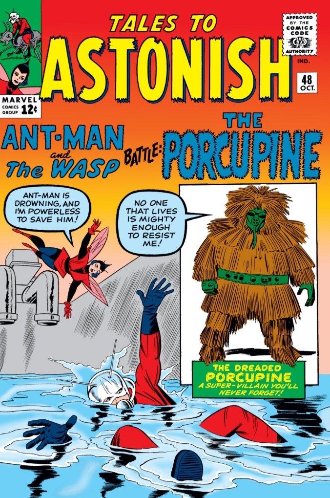 centralespinho's tweet photo. 🤔 | Quem é o Porco-Espinho?
Conheça o personagem!

Criado em 1963 por Stan Lee, Ernest Hart e Don Heck, o vilão apareceu primeiramente em Tales to Astonish #48, introduzido como um designer de armas que decidiu se tornar um criminoso usando seu famoso traje de "Porco-Espinho". + https://t.co/2OKlO8HLA1