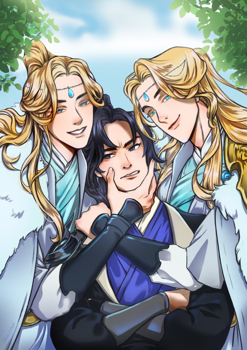 AlupeJisdoygh's tweet image. I drew this right after I finished erha, couple of months ago...
#xuemeng
#meimeng
#erha