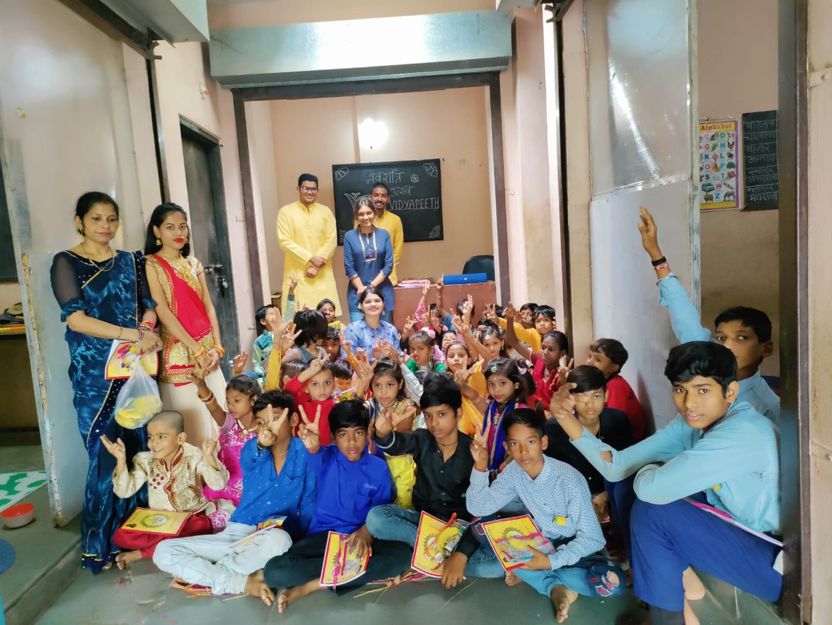 vswsindore's tweet photo. A Navratri celebration took place today in VSWS.
#LetsDoGood #VSWSindore https://t.co/gG7gYhL0NA