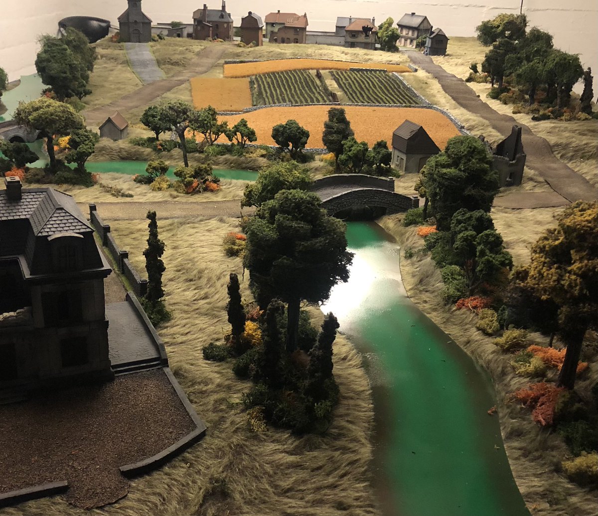 Game board for the next Chain of Command game 
#spreadthelard