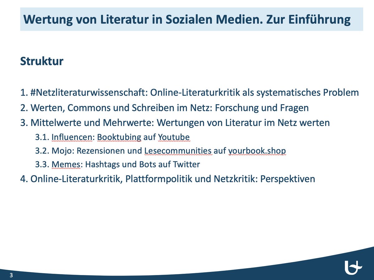 NetzLW's tweet photo. @DrThomasErnst problematisierte zum Abschluss die Begriffe #Memes & #Mojo, ua am Beispiel von Tweets v. @nminkmar& @C_Emcke zu #Handke. Die #Literaturwissenschaft müsse zu besseren Begriffen & Differenzierungen finden. Das sei eine Aufgabe der #NetzLW. (6/6)
#Germanistiktag2022 https://t.co/fel73Srrn3