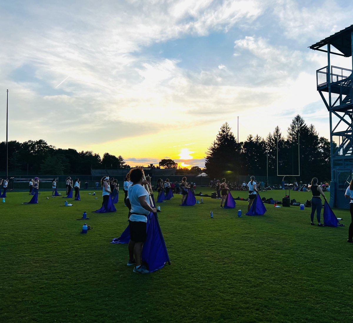 JMU Colorguard tweet media