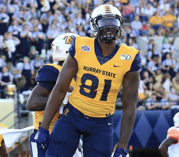 PrestonJarvis8's tweet photo. After a great conversation with @CodyGib56 I’m blessed to receive an offer from Murray State University! @CoachJJR87 @CoachDeanHood @BHSdogsfootball @IndianaPreps @Bryan_Ault https://t.co/0xTUuFlOFo