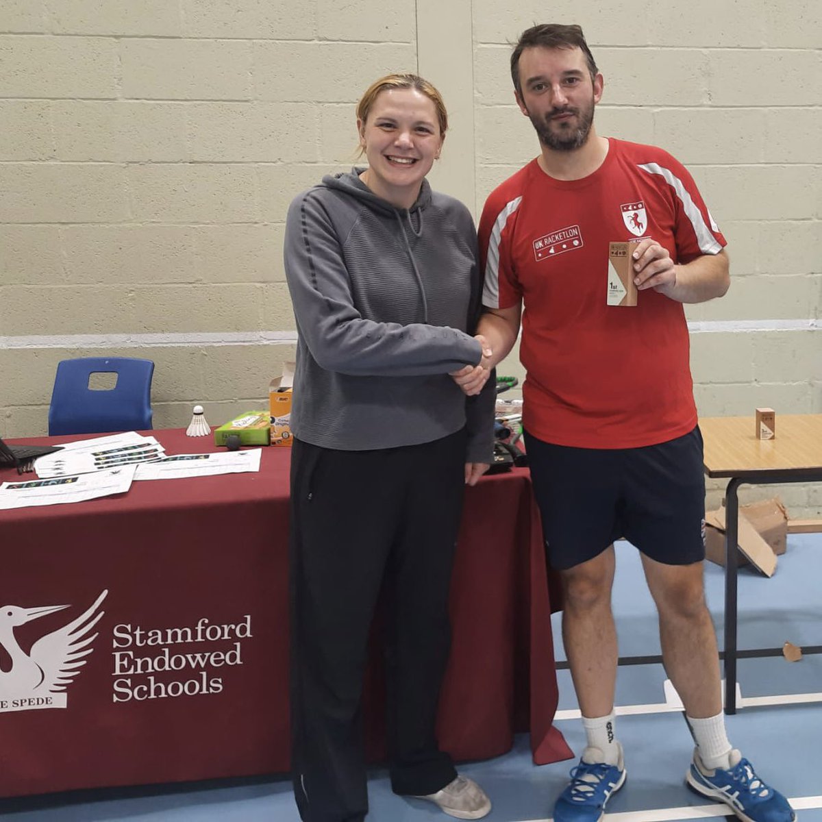UKracketlon's tweet photo. The Men’s A proved to be more of a predictable outcome as @DanBusby1 continued to rack up the @UKracketlon tour titles with victory over @JohnnyBispham in their final and Keith Lesser taking third place. Good to see some young pretenders stepping up to the A grade here too ⭐️ https://t.co/T5GnVxDUw1