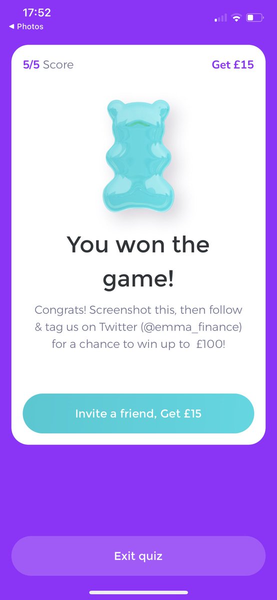 misxy_'s tweet photo. @emma_finance whoop whoop! 💪🏼 smashed it! https://t.co/nVb5P1rasi