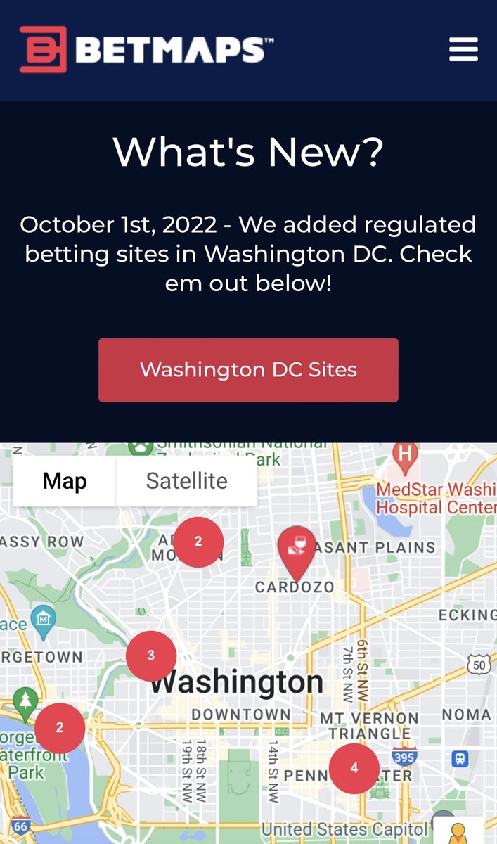 We added DC betting sites! Check them out. Leave a review!

buff.ly/3LXnanb

#betting #ncaa #nfl #sportsbook #gambling #sportsbetting
