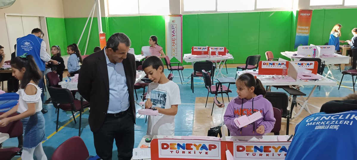 YuksekovaGM1's tweet photo. #Deneyap Teknoloji Atölyeleri Uygulama Sınavı Ortaokul ve Lise kategorilerinde tamamlandı.

Sınavı başarıyla tamamlayan tüm öğrencilerimizi tebrik ediyoruz. 

📍 Yüksekova Gençlik Merkezi 🇹🇷

#GeleceğinTeknolojiYıldızları💫
#DeneyapTeknolojiAtölyeleri 
@kasapoglu @gencliksporbak https://t.co/Gm5cfP2AxB