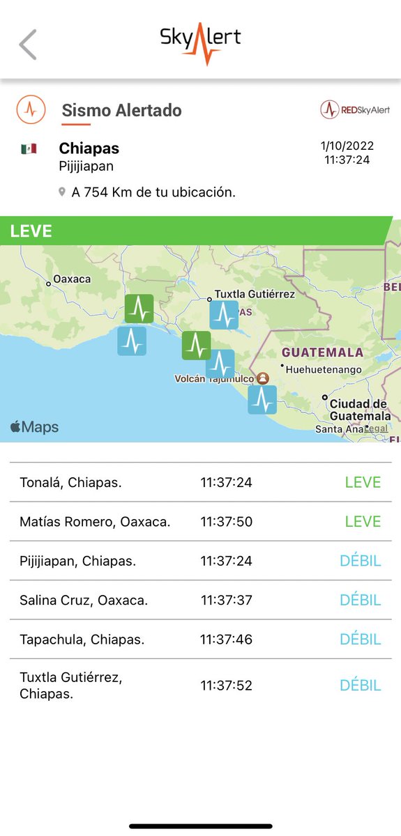 SkyAlertMx's tweet photo. Sismo magnitud 5.8 (SSN) ubicado a 130 km al suroeste de Pijijiapan, Chiapas.

Detectado por @REDSkyAlert con intensidad «leve» al tener epicentro lejano a la costa. https://t.co/9vqXTat9YR