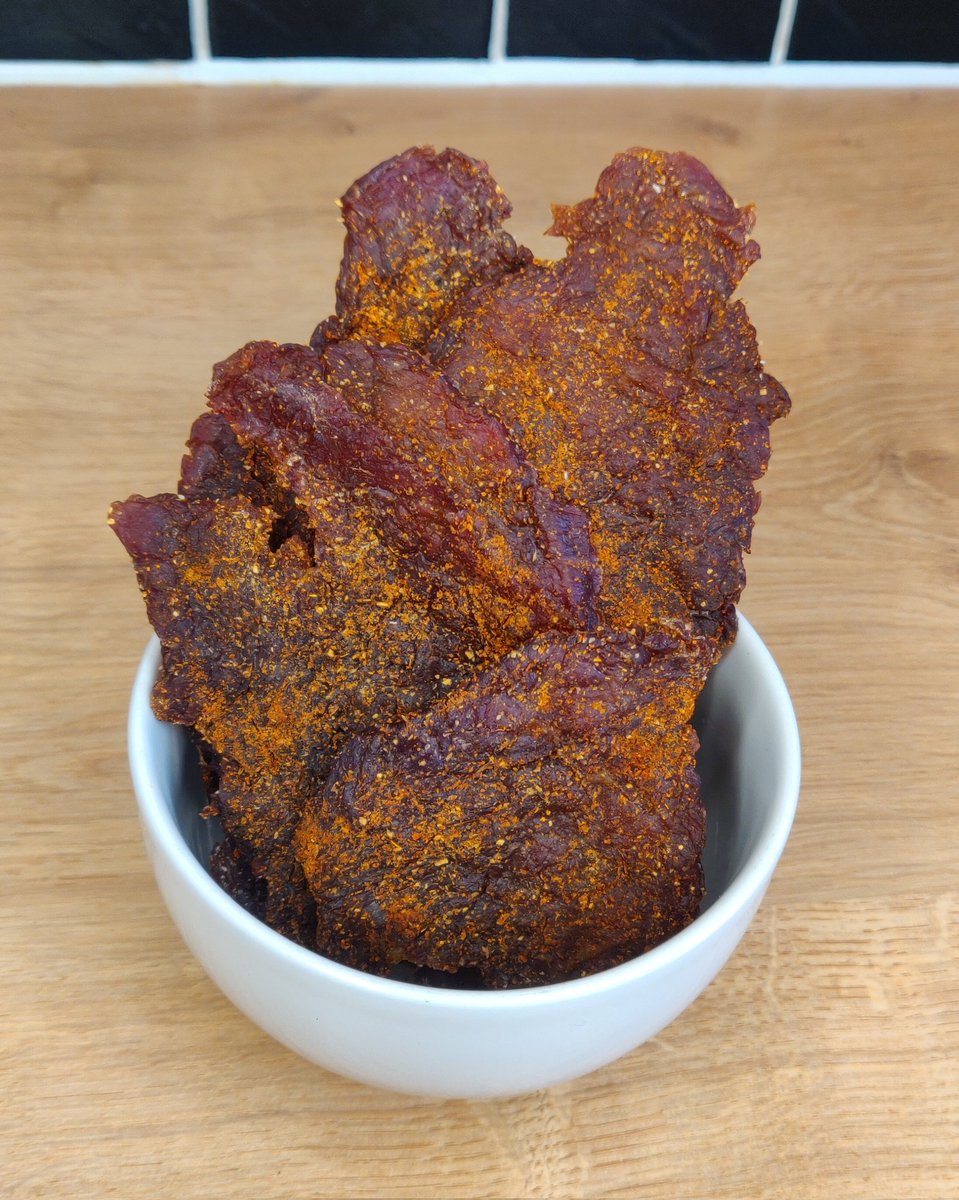 jerkyvore's tweet photo. Fiery hot flavour, by @jerkyvore

#beefjerky #Jerkyvore #carnivore #keto https://t.co/MMVbGQkCD3