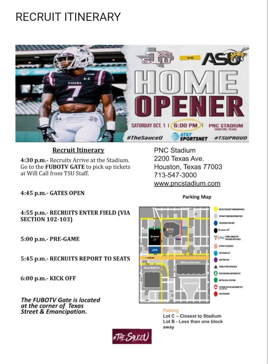 RECRUITS WE ARE EXCITED TO SEE YOU TODAY❗️
#FollowTheDrip🐅🐅🐅