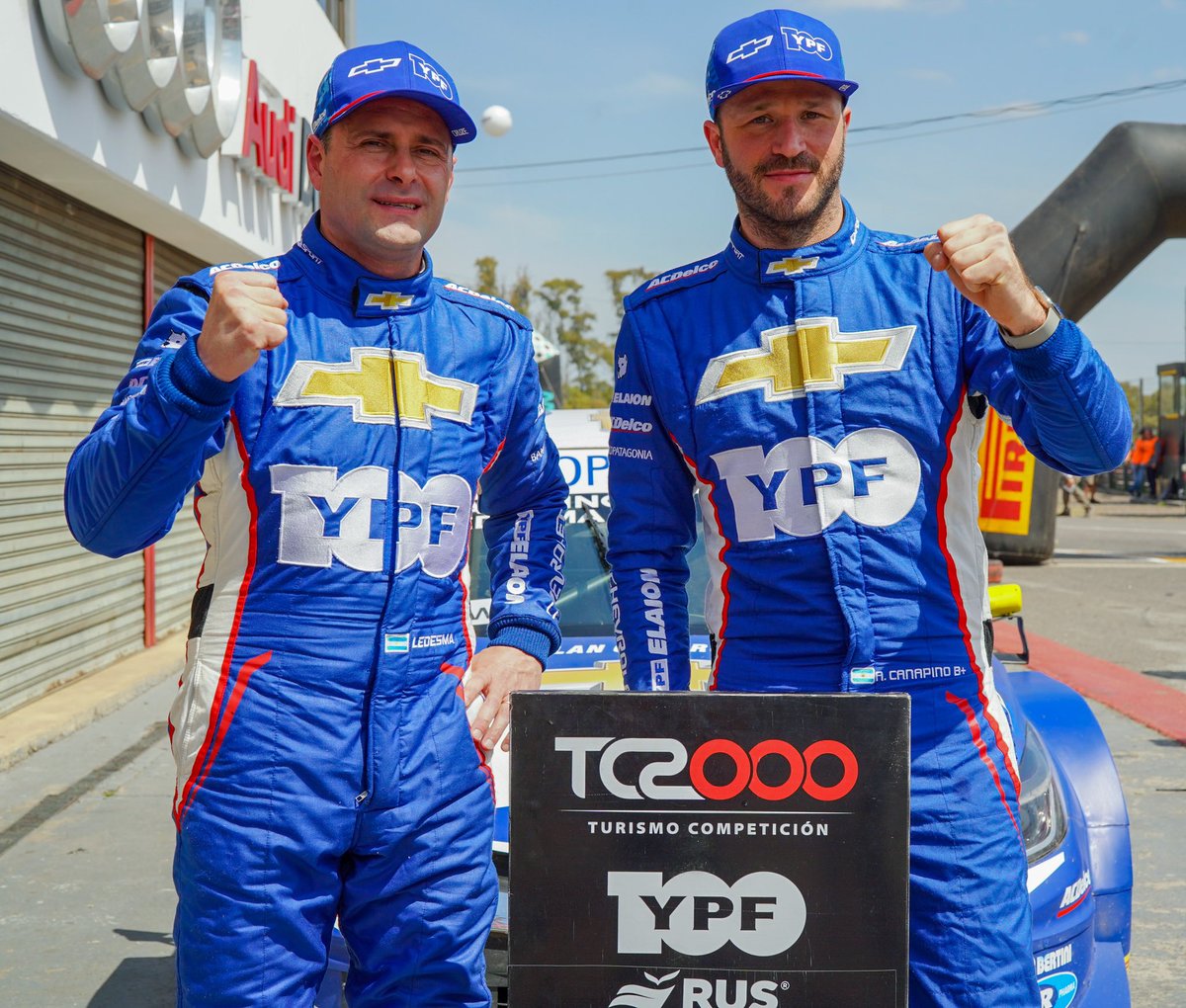 Buena clasificación en los #200KmBA 💯

👉🏽 P2 <a href="/AgustinCanapino/">Agustín Canapino 🇦🇷</a> / <a href="/chledesmaok/">C H R I S T I A N . L E D E S M A</a> 
👉🏽 P5 <a href="/BerniLlaver/">Berni Llaver</a> / <a href="/Santi_Urrutia/">Santiago Urrutia</a> 

<a href="/ChevroletArg/">Chevrolet Argentina</a> | <a href="/YPFoficial/">ypfoficial</a> | <a href="/Banco_Patagonia/">Banco Patagonia</a>