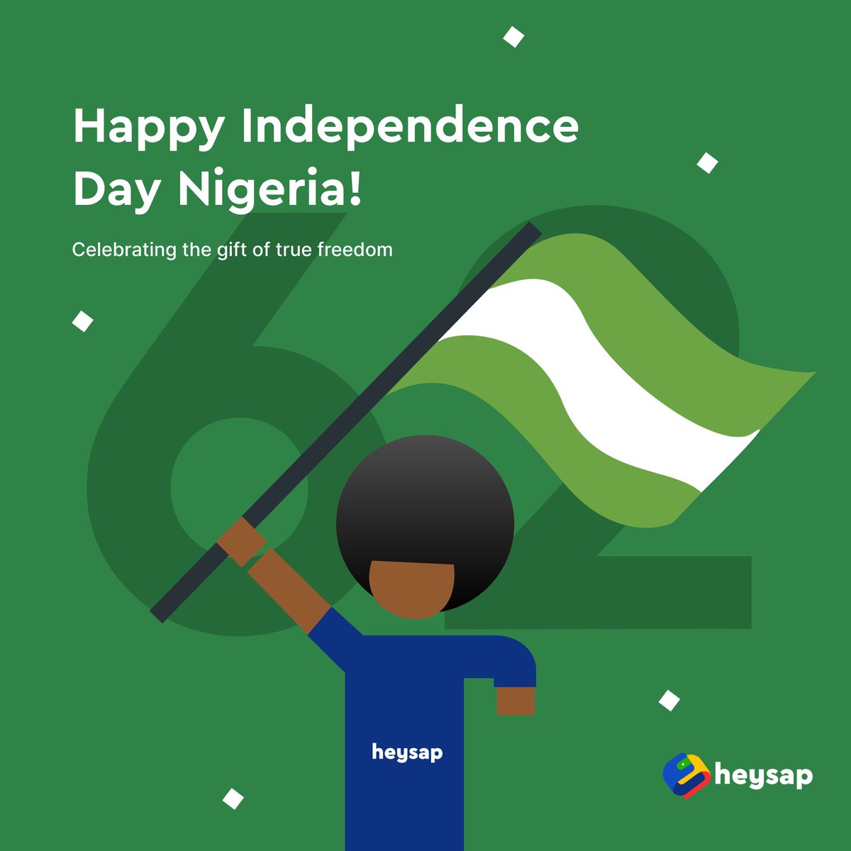 On this day 62 years ago a country Nigeria  was born .....
Happy independence  day Good people great nation..
.
.
.
#independencenigeria #october1st #october2022 #happynaija #happyindepencedaynigeria #nigeriaindependenceday #heysap #heysapofficial