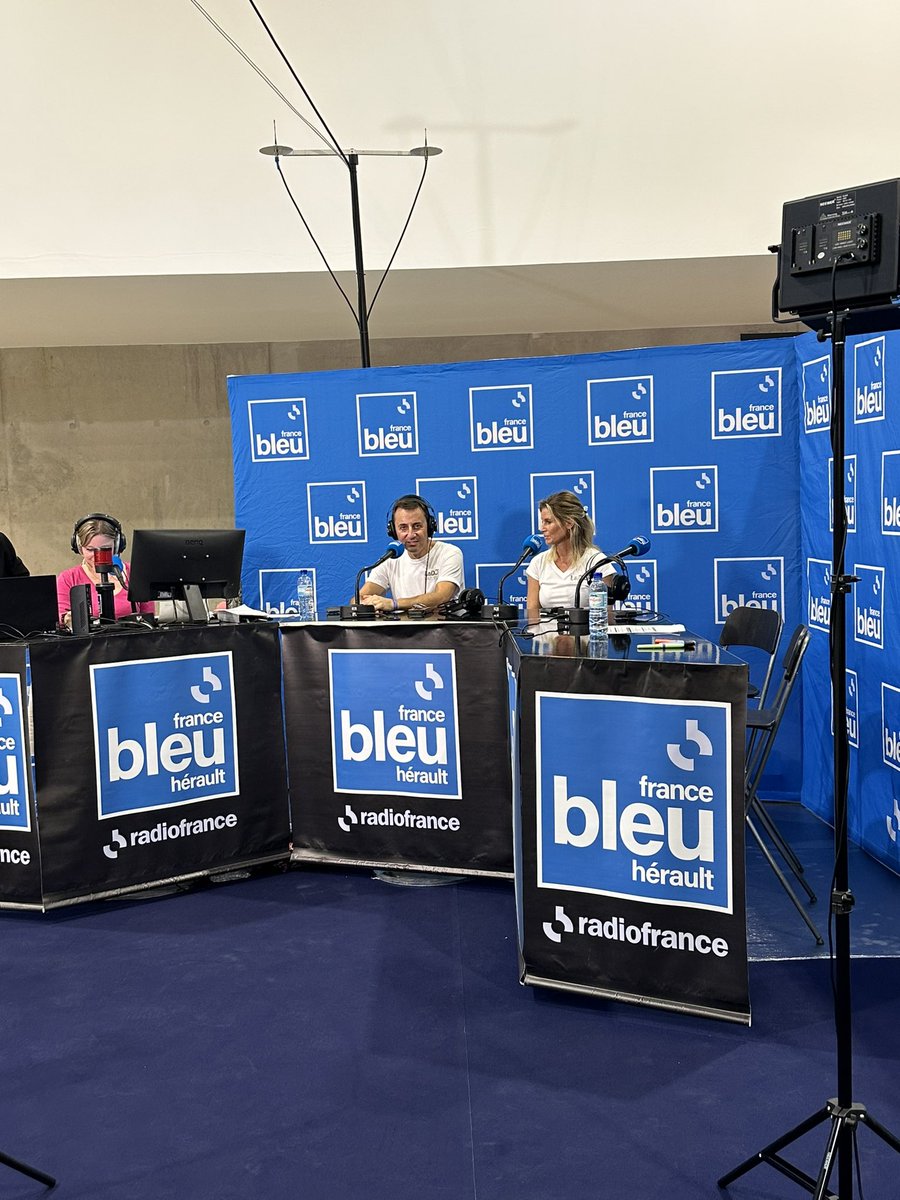 ladcf_off's tweet photo. La journée continue avec un interview avec les équipes de @francebleu Herault ! 
Projet, #Klapcoin, #MSS22 on vous dit tout ! 
📍@MTPStreamShow https://t.co/tIbWqp6Pz4