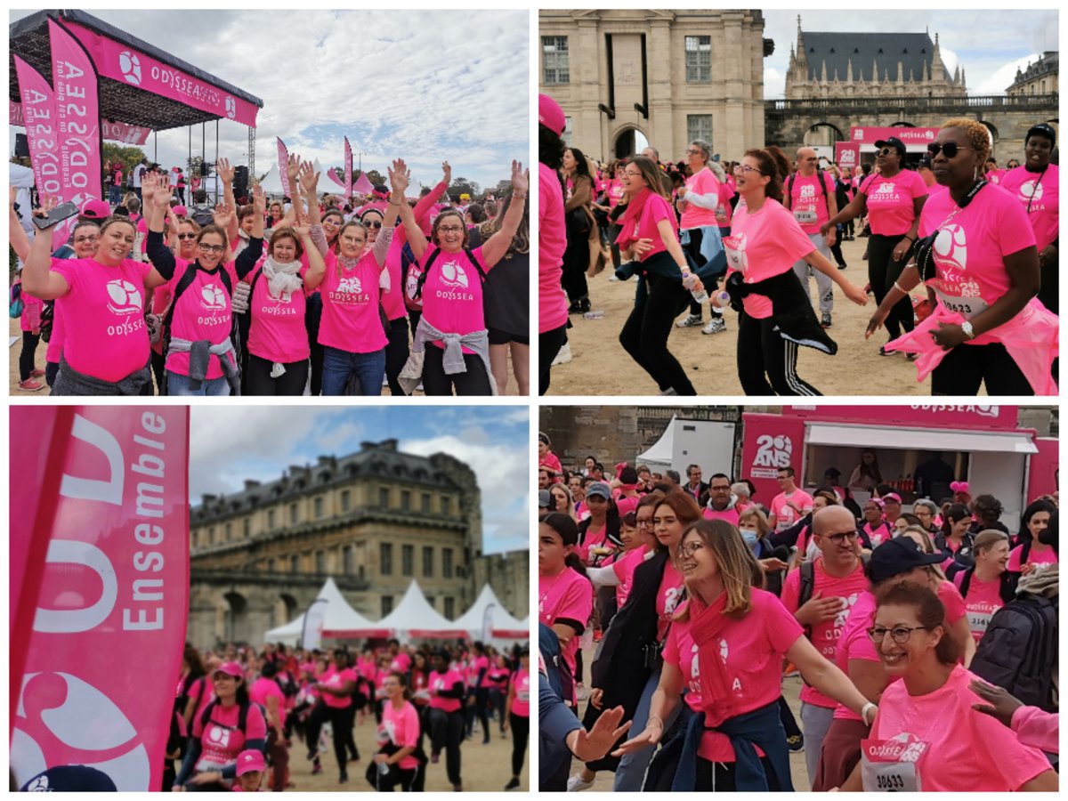 Ce WE à Paris, Participant activement aux courses solidaires organisées par l'Asso @ODYSSEA_fr  les personnels du #SEGA direction comprise, démontrent une fois encore leur sensibilisation et leur engagement pour les grandes causes de Santé publique. <a href="/CDEssonne/">Département de l'Essonne</a>